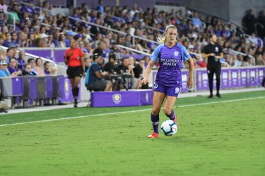 Orlando Pride, 17 Ağustos 2019 tarihinde Florida Exploria Stadyumu 'nda Utah Royals' a ev sahipliği yapmaktadır. Fotoğraf: Marty Jean-Louis