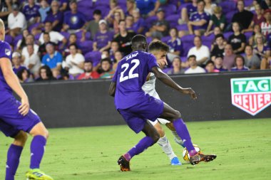 Orlando City, 7 Eylül 2019 Cumartesi günü Orlando Florida 'daki Exploria Stadyumu' nda LAFC 'ye ev sahipliği yapıyor. Fotoğraf: Marty Jean-Louis
