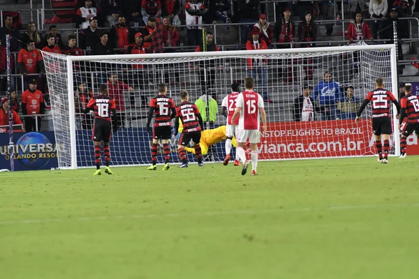 Ajax Flemengo Orlando City Stadium Thursday January 2019 Photo Credit — Stock Photo, Image