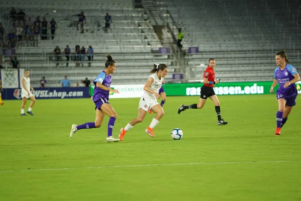 Foto Prides Hosts Portland Thorns Orlando City Stadium Orlando Florida — Stockfoto