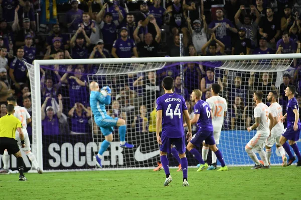 Orlando City Ağustos Salı Günü Orlando Florida Daki Exploria Stadyumu — Stok fotoğraf