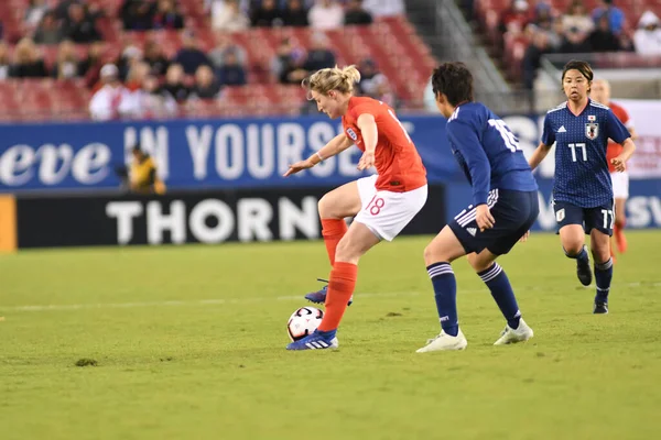 Japan England Raymond James Stadium Tampa Florida March 2019 Photo — Stock Photo, Image