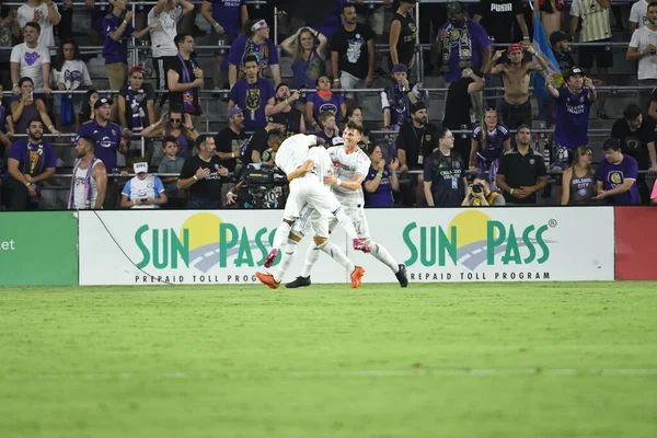 Orlando City Ospita Lafc All Exploria Stadium Orlando Florida Sabato — Foto Stock