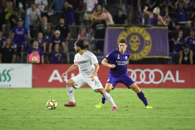 Orlando City, 7 Eylül 2019 Cumartesi günü Orlando Florida 'daki Exploria Stadyumu' nda LAFC 'ye ev sahipliği yapıyor. Fotoğraf: Marty Jean-Louis