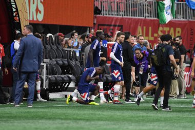 1 Ağustos 2018 tarihinde Atlanta 'daki Mercedez Benz Stadyumu' nda tüm yıldızlar Juventus 'a karşı..