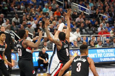 Orlando Magic 2 Mart 2020 tarihinde Orlando Florida 'daki Amway Center' da Portland Trailblazers 'a ev sahipliği yaptı..  