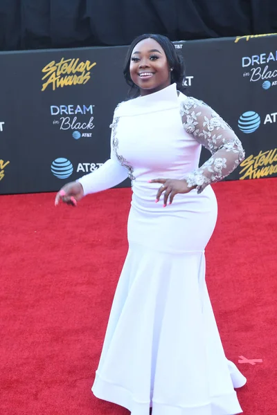 Red Carpet Photos Durante 34Esimo Stellar Awards Annuale Presso Orleans — Foto Stock