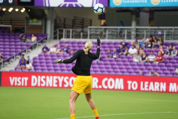 Photo Prides Hosts Portland Thorns Orlando City Stadium Orlando Florida — Fotografia de Stock