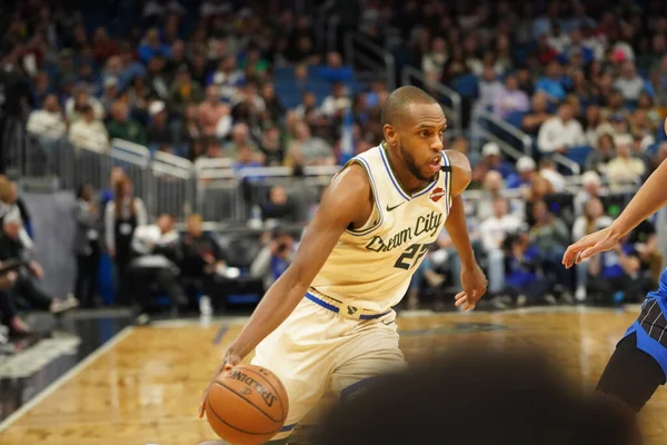 Orlando Magic Host Milwaukee Bucks Amway Orlando Florida Saturday February — Stock Photo, Image