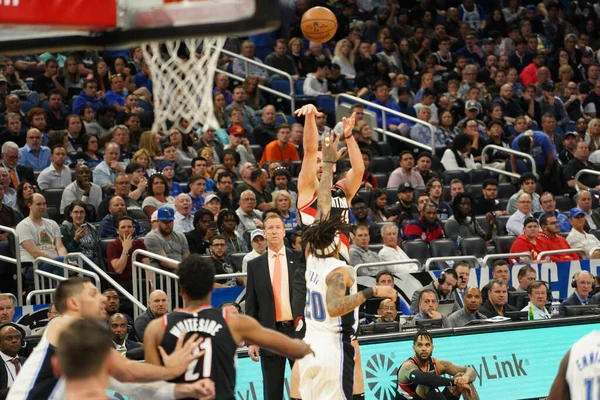 Orlando Magic Empfangen Montag Den März 2020 Die Portland Trailblazers — Stockfoto