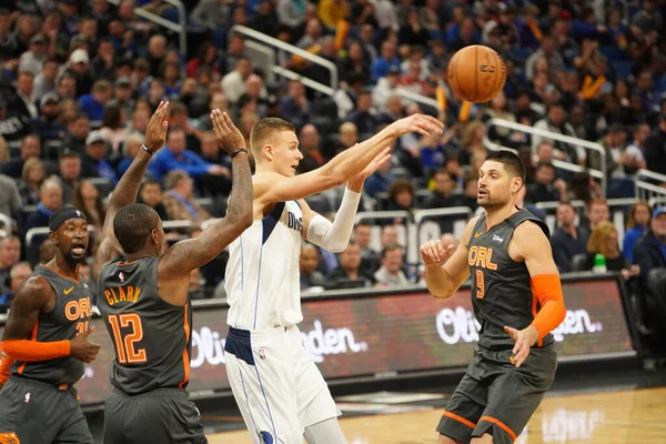 Orlando Magic Hospeda Dallas Mavericks Amway Center Orlando Florida Sexta — Fotografia de Stock