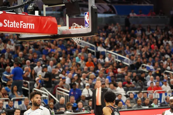 Orlando Magic Hospeda Portland Trailblazers Amway Center Orlando Florida Segunda — Fotografia de Stock