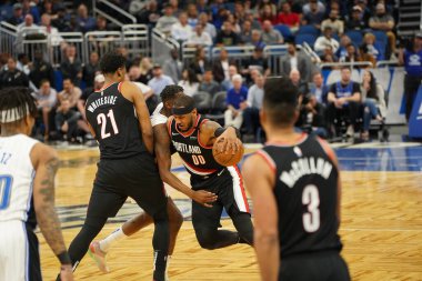 Orlando Magic 2 Mart 2020 tarihinde Orlando Florida 'daki Amway Center' da Portland Trailblazers 'a ev sahipliği yaptı..   
