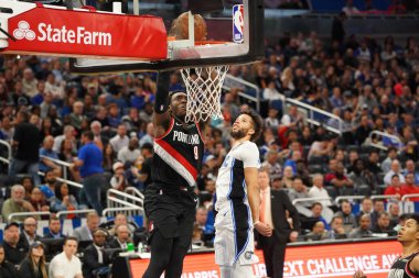 Orlando Magic 2 Mart 2020 tarihinde Orlando Florida 'daki Amway Center' da Portland Trailblazers 'a ev sahipliği yaptı.. 