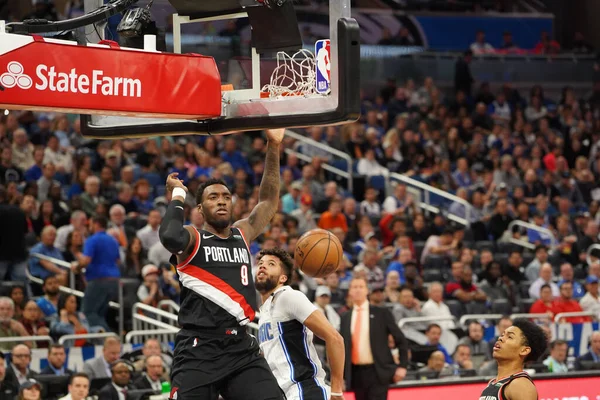 Orlando Magic Empfangen Montag Den März 2020 Die Portland Trailblazers — Stockfoto