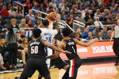 Orlando Magic 2 Mart 2020 tarihinde Orlando Florida 'daki Amway Center' da Portland Trailblazers 'a ev sahipliği yaptı.. 
