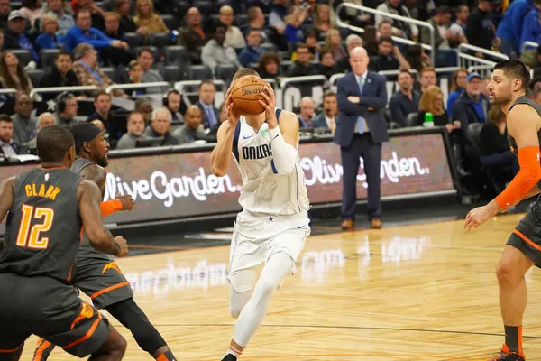 Orlando Magic Värd Dallas Mavericks Amway Center Orlando Florida Fredag — Stockfoto