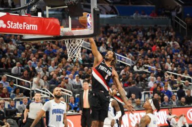 Orlando Magic 2 Mart 2020 tarihinde Orlando Florida 'daki Amway Center' da Portland Trailblazers 'a ev sahipliği yaptı..  