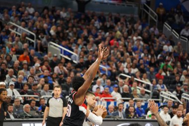 Orlando Magic 2 Mart 2020 tarihinde Orlando Florida 'daki Amway Center' da Portland Trailblazers 'a ev sahipliği yaptı..  