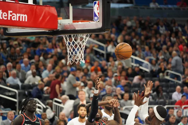 Orlando Magic Hostit Portland Trailblazers Amway Center Orlando Florida Pondělí — Stock fotografie