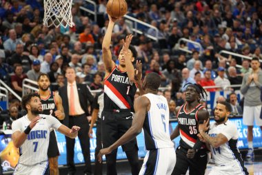 Orlando Magic 2 Mart 2020 tarihinde Orlando Florida 'daki Amway Center' da Portland Trailblazers 'a ev sahipliği yaptı..   