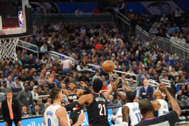 Orlando Magic 2 Mart 2020 tarihinde Orlando Florida 'daki Amway Center' da Portland Trailblazers 'a ev sahipliği yaptı..  