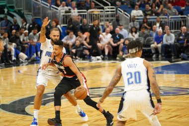 Orlando Magic 2 Mart 2020 tarihinde Orlando Florida 'daki Amway Center' da Portland Trailblazers 'a ev sahipliği yaptı.. 