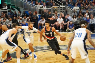 Orlando Magic 2 Mart 2020 tarihinde Orlando Florida 'daki Amway Center' da Portland Trailblazers 'a ev sahipliği yaptı.. 