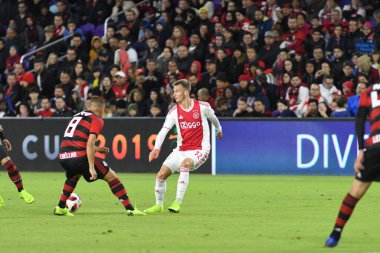 Ajax, Flemengo 'ya karşı Orlando City Stadyumu' nda 10 Ocak 2019 Perşembe günü. Fotoğraf: Marty Jean-Louis, 2019. Fotoğraf: Marty Jean-Louis