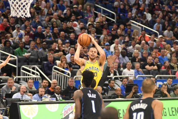 Orlando Magic Accueille Les Golden State Warriors Amway Center Orlando — Photo