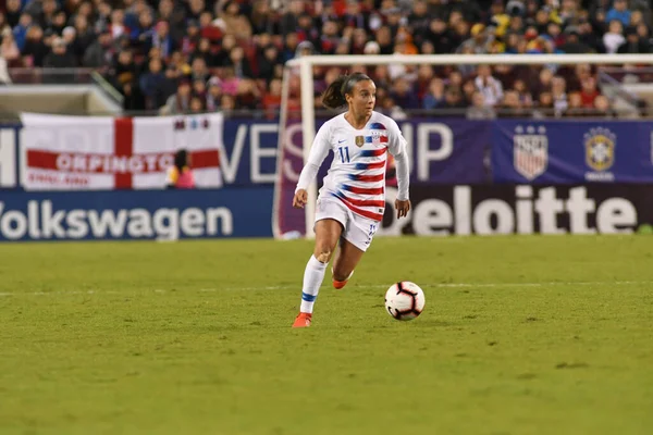 Shebelieves Cup Final Usa Brazil Raymond James Stadium Tampa Florida — Stock Photo, Image