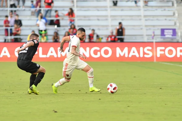 Flamengo Eintracht Frankfurt Orlando City Stadium Sábado Janeiro 2019 Crédito — Fotografia de Stock