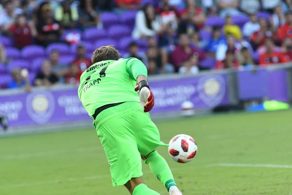 Flamengo Eintracht Frankfurt Orlando City Stadium 2019 Photo Credit Marty — 스톡 사진