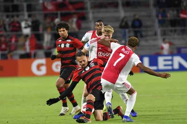 Ajax Flemengo Orlando City Stadium Thursday January 2019 Photo Credit — Stock Photo, Image