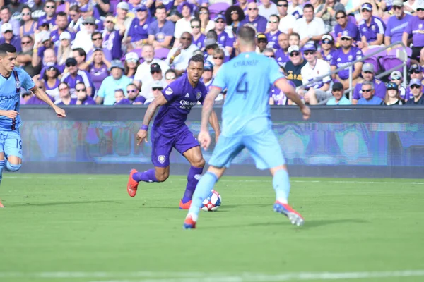 Orlando City Host New York City Orlando City Stadium Orlando — Stock fotografie