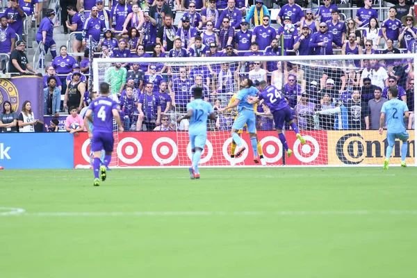 Orlando City Host New York City Orlando City Stadium Orlando — Stock fotografie