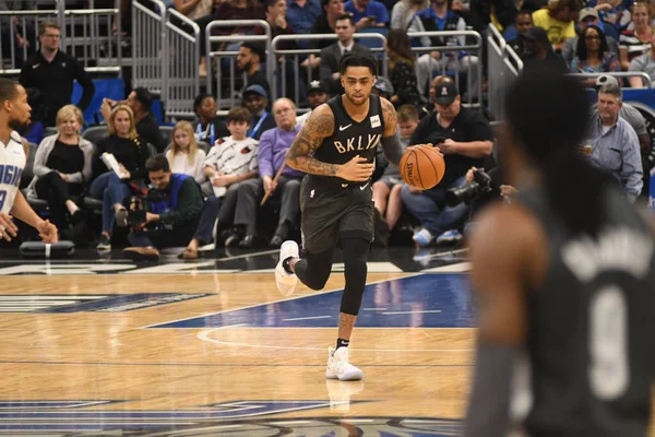 Orlando Magic Hostí Brooklyn Nets Amway Center Orlandu Floridě Února2019 — Stock fotografie