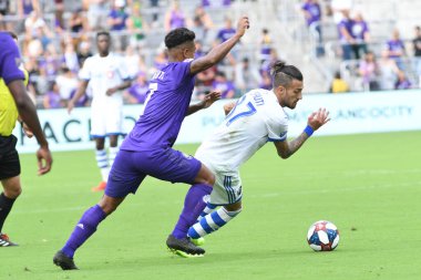 Orlando City SC, 16 Mart 2019 Cumartesi günü Orlando Florida 'daki Orlando City Stadyumu' nda Montreal Impact 'e ev sahipliği yaptı. Fotoğraf: Marty Jean-Louis