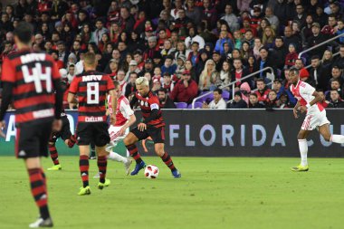 Ajax, Flemengo 'ya karşı Orlando City Stadyumu' nda 10 Ocak 2019 Perşembe günü. Fotoğraf: Marty Jean-Louis, 2019. Fotoğraf: Marty Jean-Louis