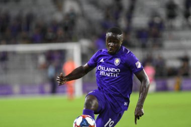 Orlando City 20 Şubat 2019 Çarşamba günü Orlando Fl 'daki Orlando City Stadyumu' nda New England 'a ev sahipliği yaptı. Fotoğraf: Marty Jean-Louis