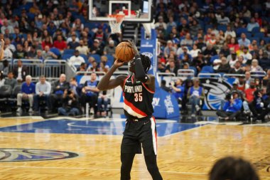 Orlando Magic 2 Mart 2020 tarihinde Orlando Florida 'daki Amway Center' da Portland Trailblazers 'a ev sahipliği yaptı.. 