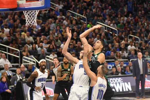 Orlando Magic Otthont Boston Celtics Amway Stadium Szombat Január 2019 — Stock Fotó