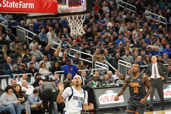 Orlando Magic Värd Dallas Mavericks Amway Center Orlando Florida Fredag — Stockfoto