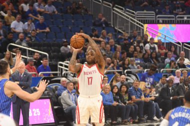 Orlando Magic, Houston Rockets 'a 13 Ocak 2019 tarihinde Amway Arena' da ev sahipliği yaptı. Fotoğraf: Marty Jean-Louis