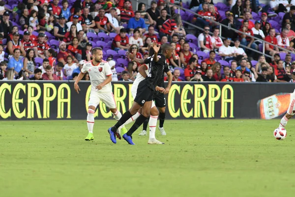 Flamengo Eintracht Frankfurt Orlando City Stadium Saturday January 2019 Photo — Stock Photo, Image