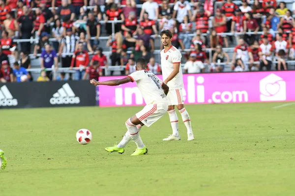 Flamengo Eintracht Frankfurt Orlando City Stadium Sábado Janeiro 2019 Crédito — Fotografia de Stock