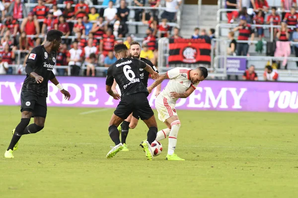 Flamengo Eintracht Frankfurt Orlando City Stadium Sábado Janeiro 2019 Crédito — Fotografia de Stock