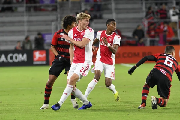 Ajax Flemengo Orlando City Stadium Quinta Feira Janeiro 2019 Crédito — Fotografia de Stock