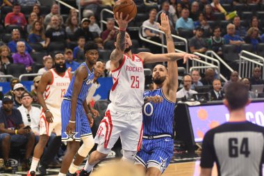 Orlando Magic, Houston Rockets 'a 13 Ocak 2019 tarihinde Amway Arena' da ev sahipliği yaptı. Fotoğraf: Marty Jean-Louis