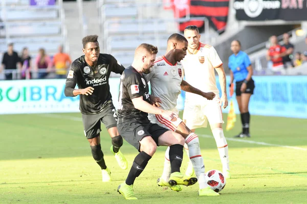 Flamengo Eintracht Frankfurt Orlando City Stadium Sábado Janeiro 2019 Crédito — Fotografia de Stock